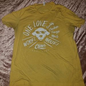 Raising cane's crew shirt